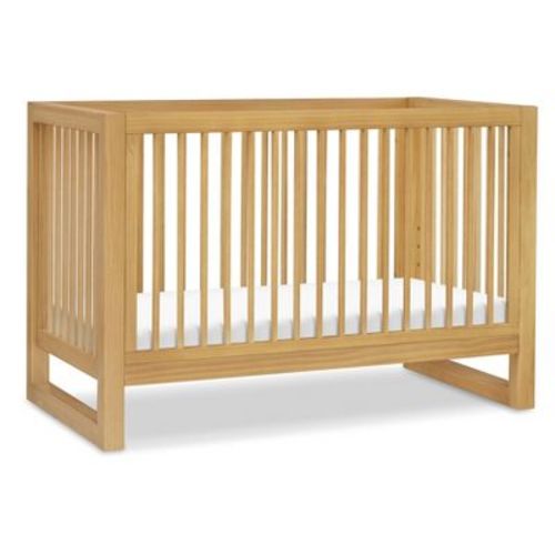 Namesake Nantucket 3-in-1 Convertible Crib W/ Toddler Bed Conversion Kit - Honey - Greenguard Gold Certified