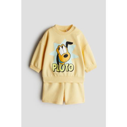 2-PIECE SWEATSUIT WITH PRINTED MOTIF