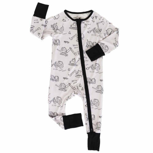 Doodle Dozers Convertible Zip Romper