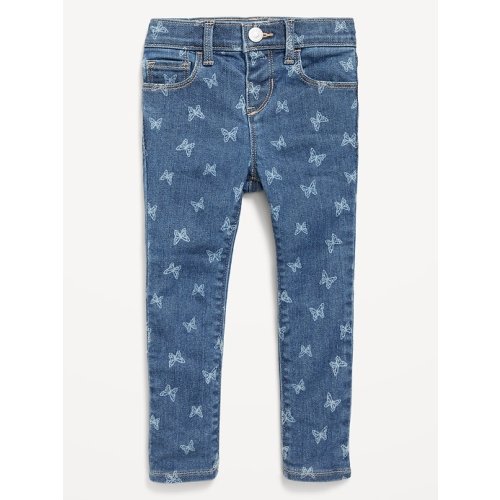 Rockstar 360° Stretch Embroidered Jeggings for Toddler Girls