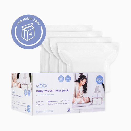Ubbi Baby Wipes - 800 Count