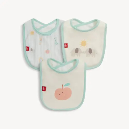 Magnetic Bib 3-Pack - Lullaby Sky Blue