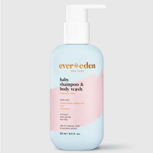 Organic Baby Shampoo and Body Wash | Evereden | Safe And Clean Skincare