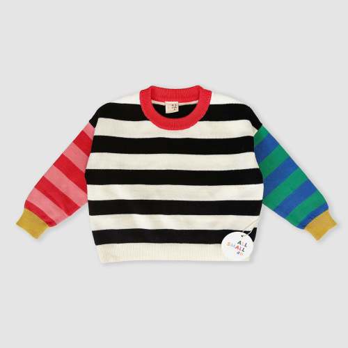 Crayon Stripe Sweater | All Small Co – All Small Co.