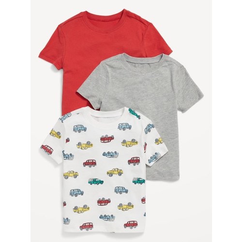 Short-Sleeve T-Shirt 3-Pack for Toddler Boys