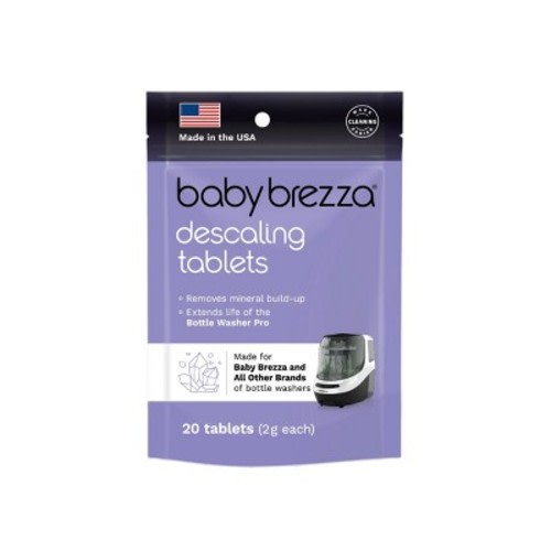 Baby Brezza Unscneted Bottle Washer Pro Descaling Tablets - 20ct