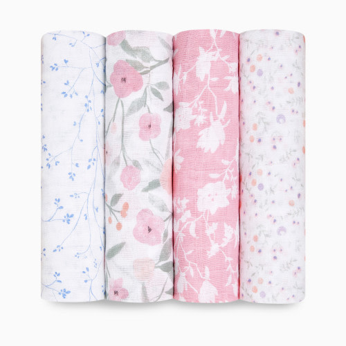 Cotton Muslin Swaddle 4-Pack - Ma Fleur