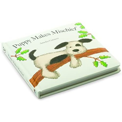 Jellycat Puppy Makes Mischief - Board Book