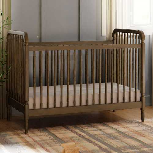 Namesake Liberty 3-in-1 Convertible Spindle Crib with Toddler Bed Conversion Kit | Ashley