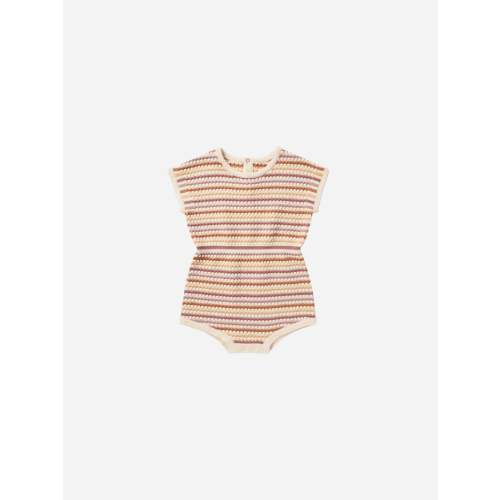 Kai Romper || Honeycomb Stripe