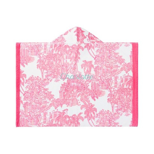 Lilly Pulitzer Resort Anniversary Baby Beach Hooded Towel | Pottery Barn Kids