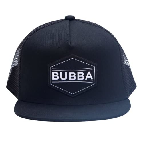 Toddler Hat - Baseball Hat - Baby Bubba Trucker Cap - Infant Newborn Youth Flat Brim Patch Sun Hat for Summer Winter