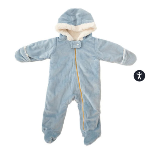 Winter Jumpsuit - Denim | Minky Couture