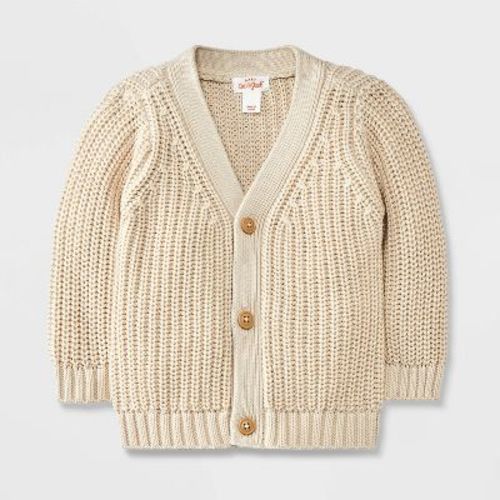 Baby Cardigan Sweater - Cat & Jack™ Light Brown 6-9m