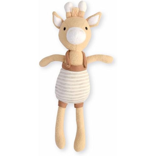 Crane Baby Handmade Stuffed Animal, JoJo The Giraffe Plush Toy, Safari Animal Nursery Decor, Stuffed Giraffe, Baby Stuffed Animals
