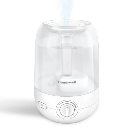 Honeywell Ultrasonic Egg Humidifier Hul545w: Cool Mist, Aromatherapy, No Filter, 36-hour Run, 300-500 Sq. Ft. Room