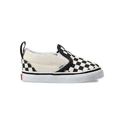 Toddler Checkerboard Slip-On V Shoe