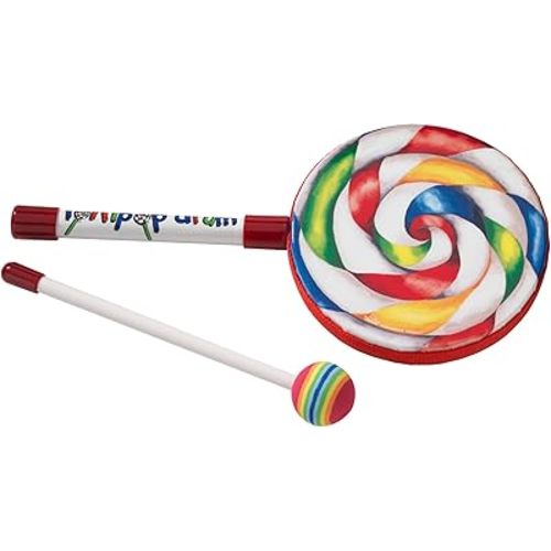 Remo ET-7106-00 Kids Percussion Lollipop Drum, 6"