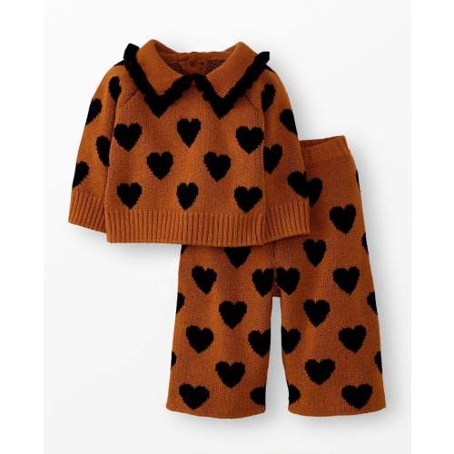 Baby Sweater & Wide Leg Pants Set | Hanna Andersson