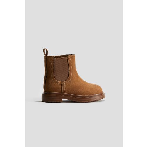 Chelsea Boots, No heel, Light brown
