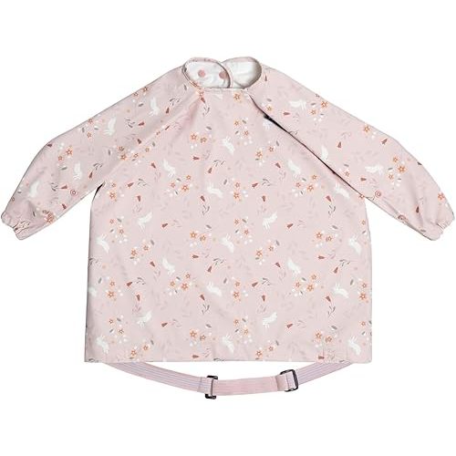 BIBaDO - Long Sleeve Baby Bibs - Babies & Toddlers 6-36 Months - Coverall Baby Led Weaning Bib - Easy Wipe, Soft & Waterproof