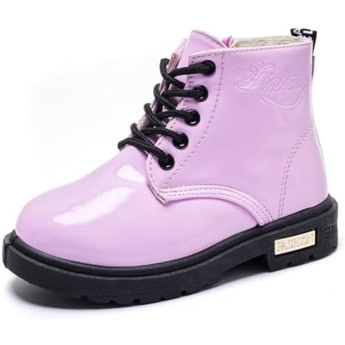 Toddler Girls Boots Baby's Velvet Kids Boys Snow Boots Waterproof Oxford bottom non-slip