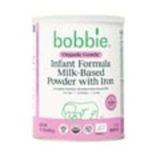 Bobbie Organic Gentle Infant Formula, Organic Lactose Based Powder with Iron, 14.1 oz