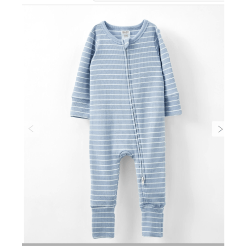 The Billie Long Sleeve Rib Romper