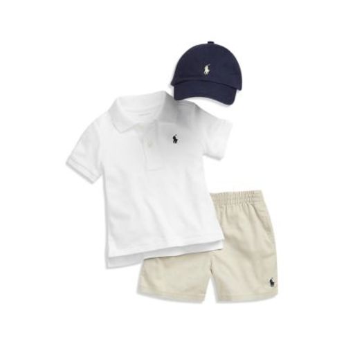 Boys' Cotton Polo Shirt & Sporty Shorts - Baby
