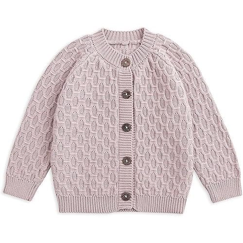 Simplee kids Baby Cardigan Cable Knit Toddler Cardigan Long Sleeve Fall Winter Open Front Knit Sweaters