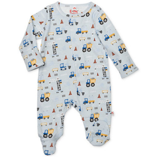 Baby Boys Printed Footed Coverall