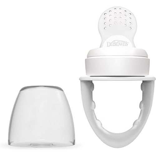 Dr. Brown's Designed to Nourish, Fresh Firsts Silicone Feeder, Grey, One Size