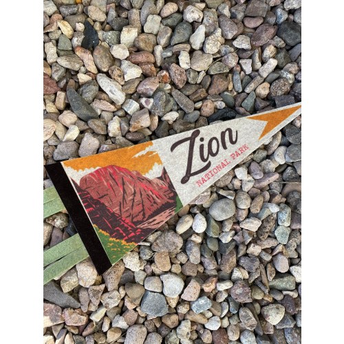 Zion National Park Pennant
