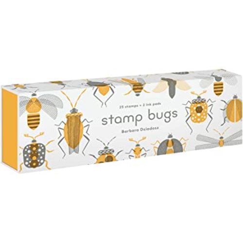 Stamp Bugs (25 stamps, 2 ink colors)