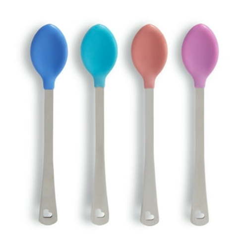Munchkin® White Hot® Safety Baby Spoons, Multi-color, Unisex, 4 Pack