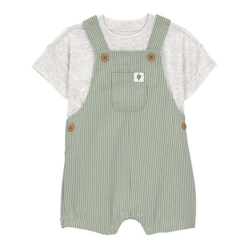 Carter's Child of Mine Baby Boy Overalls Set, 2-Piece, Sizes 0/3-24 Months