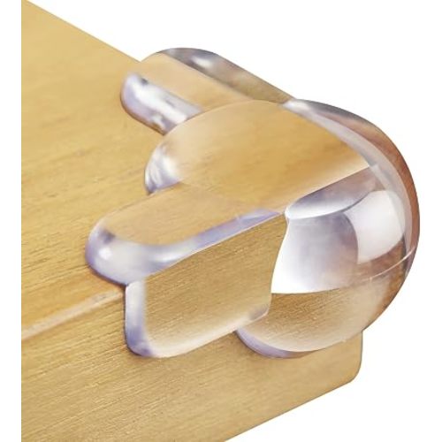 Corner Protectors for Baby (12 Pack) - Patented - New & Improved Edge Protector for Baby – Transparent Corner Protectors - Baby Safety Products to Baby Proof Corners and Edges