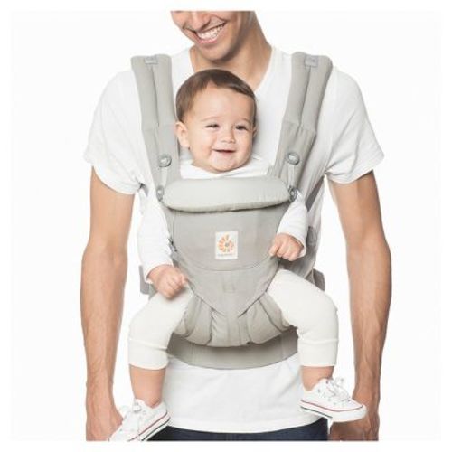 Ergobaby Omni Classic All Carry Positions Baby Carrier for Newborn to Toddler - Pearl Gray