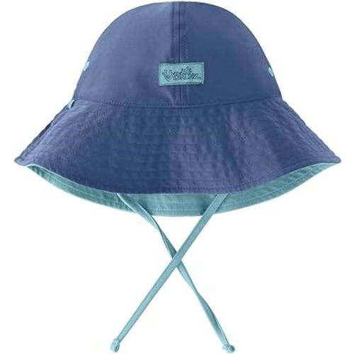 UV SKINZ Baby Boys’ UPF 50+ Reversible Sun Hat – Sun-Blocking Hats for Infants