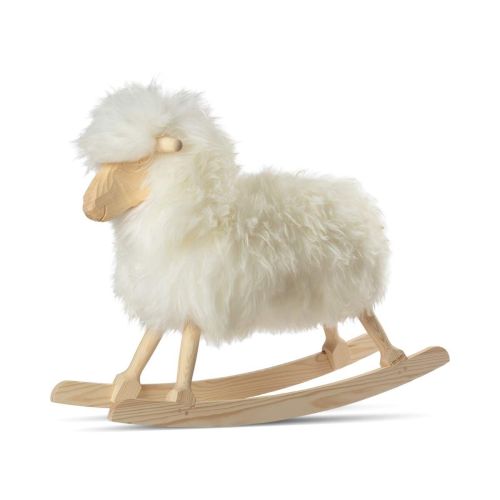 Rocking Sheep | Short Wool | 33x10x24 in | Large | Sheepskinhouse.com
