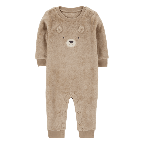 Baby Bear Fuzzy Jumpsuit - Carter's | Carter's