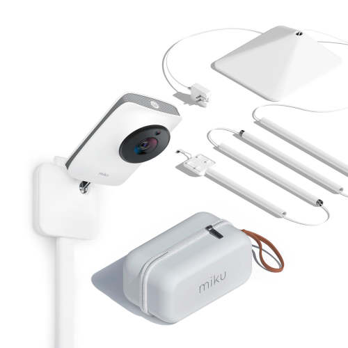 Miku Pro Smart Baby Monitor Bundle | No Contact Breathing and Sleep Tracking