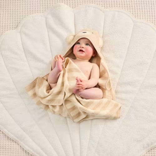 Adairs Kids - Nursery Bear Hooded Towel | Adairs