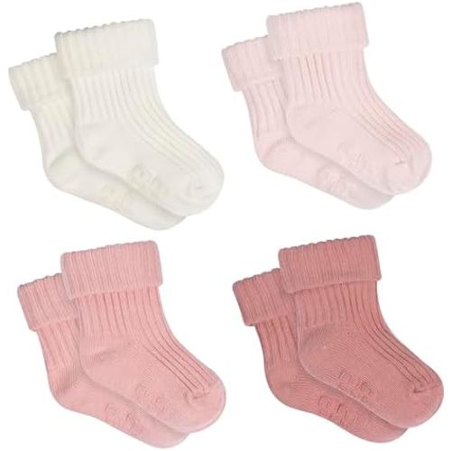 0-6mo Modern Moments by Gerber unisex-baby Soft Cotton Ankle Socks