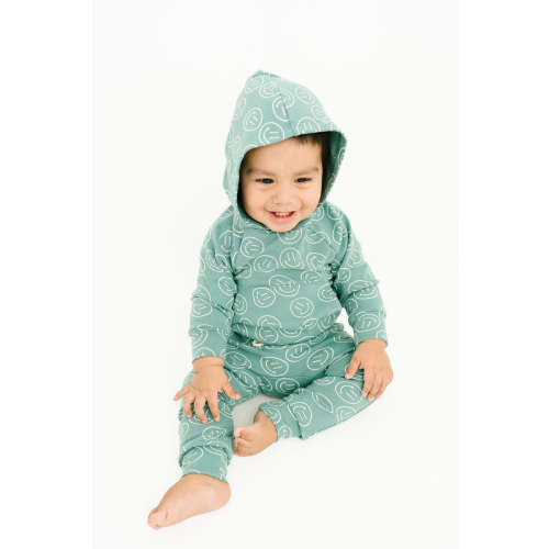 Doodle Smiley Hoodie Set