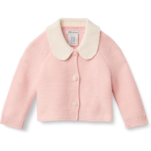Amazon Essentials x Sofia Grainge Unisex Toddlers and Babies' Peter Pan Collar Sweater Jacket