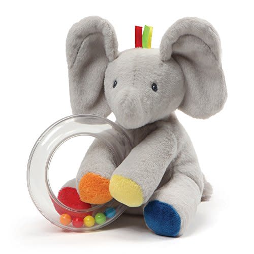Baby GUND Plush Rattle