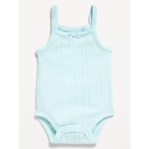 Pointelle-Knit Cami Bodysuit for Baby