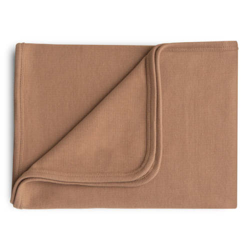 Ribbed Baby Blanket – Mushie