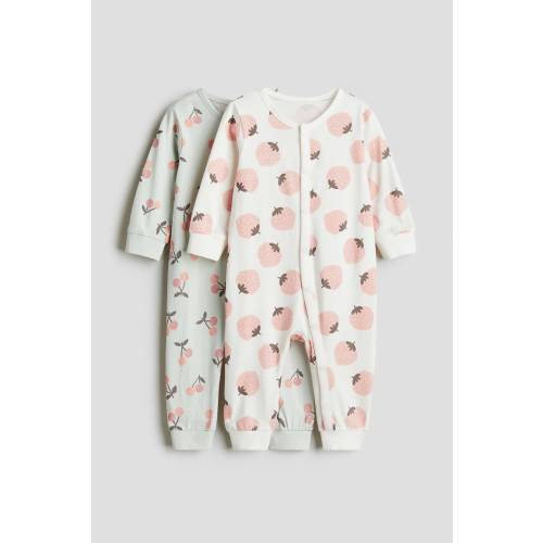 2-PACK PATTERNED COTTON PAJAMAS
